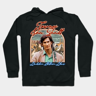 Townes Van Zandt Retro Buckskin Stallion Hoodie